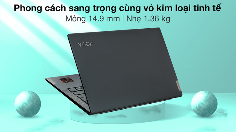 Laptop có thiết kế sang trọng mỏng nhẹ